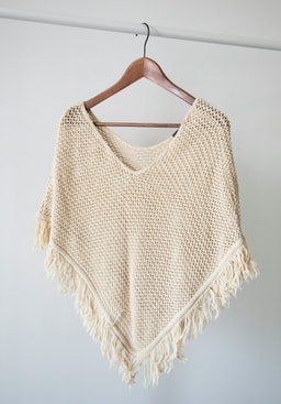 Knitted Poncho